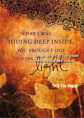 quote by rumi what i was hiding deep inside you brought out into the ...