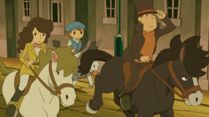 giddy up layton luke and emmy professor layton and the