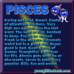 YourGlitterText.com - Horoscopes, Pisces, Horoscope Meaning, Myspce ...