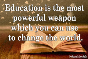 ... education tagged education knowledge nelson mandela s quote quotes
