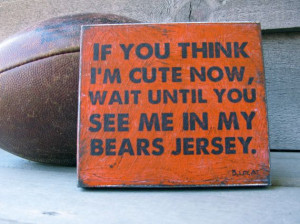 ... chicago bears baby room signs baby vintage sports baby boys art sports