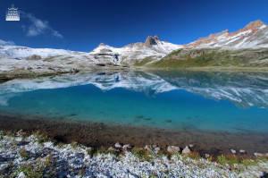 ... to try and understand the serenity of a clear, blue mountain lake