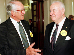 Gough Whitlam compares himself to Malcolm Fraser in 1975. The pair ...