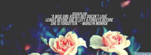 Marilyn Quote Facebook Cover Timeline Banner For Fb