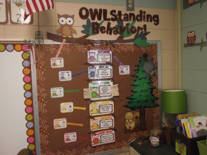 Owl Classroom Theme Ideas | tied these labels on my baskets with some ...