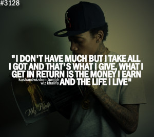 Wiz Khalifa Love Quotes Tumblr