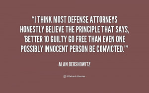 Defense Quotes