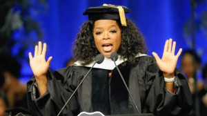 Oprah Winfrey was the 2012 commencement speaker at Spelman College
