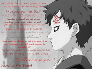Gaara. You'll never cease to exist. ♥