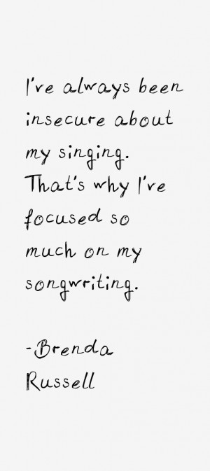 Brenda Russell Quotes & Sayings