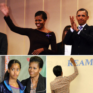 Barack Obama revealed the strategy he and First Lady Michelle Obama ...
