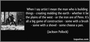 More Jackson Pollock Quotes