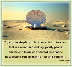 ... Parables of Jesus: Pearl of Great Price-About the Kingdom of Heaven