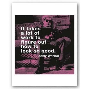 Perfect quote for my new 'dressing room'