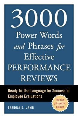 3000 Power Words and Phrases for Effective Performance Reviews: Ready ...
