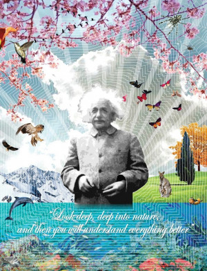 Einstein Quote Digital Print