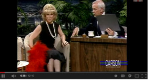 Joan Rivers on The Tonight Show with Johnny Carson 1986