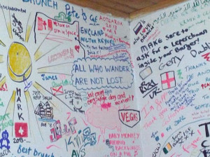 Brunch de Salento Photo: Some of the many quotes on the walls