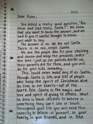 Heartwarming Letters to Explain Santa to Your Kids
