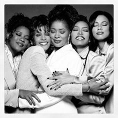 Original cast of Waiting To Exhale ... #ripwhitney More