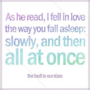 The Fault in Our Stars Love Typography Quote by BasedInBrooklyn, $3.99