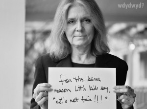 More Gloria Steinem images: