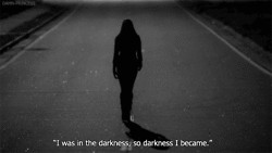 lonely night dark dead Vampire Diaries nina dobrev vampire depressing ...