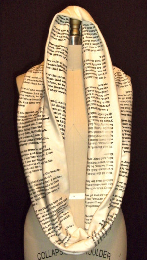 Good Book Scarf: Pride and Prejudice. I just bought the Jane Eyre ...