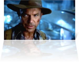 Photo of Sam Neill, portraying Dr. Alan Grant , from 