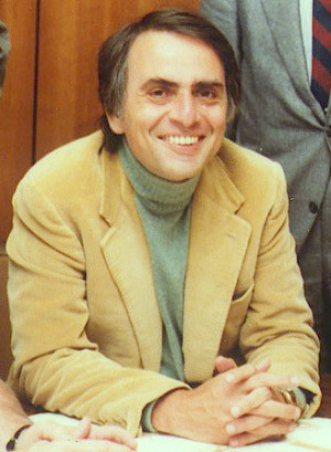 Carl Sagan, astrophysicist, Pulitzer Prize-winning author, and advisor ...