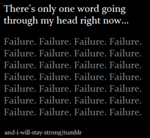 Here are a few sad and depressing quotes : It's just one of those days ...