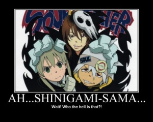 Is this really Shinigami-Sama under the mask??
