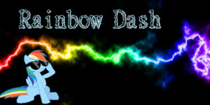 Rainbow Lightning Bolt...