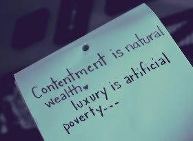 Contentment Quotes Quotes about contentment