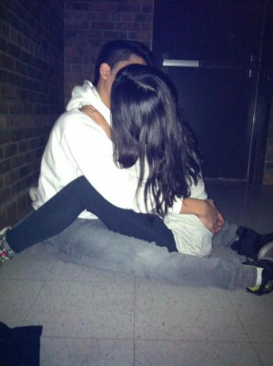 Boy Cute Girl Kiss Kissing