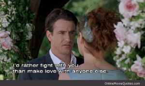 Lovely quote from the 2005 romance movie The Wedding Date starring ...