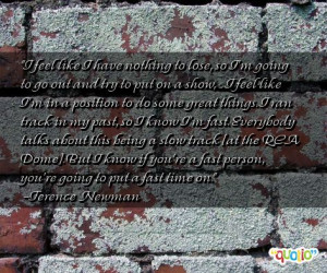 feel like I have nothing to