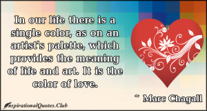 Color Inspirational Life Quotes
