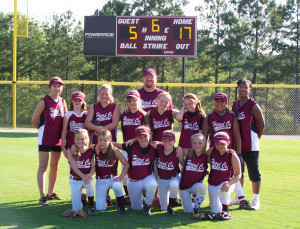 10 and under All-Star Softball team headed to State!