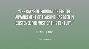 The Carnegie Foundation for the Advancement of Teaching has been in ...