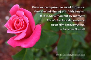 Spiritual Quote – Catherine Marshall