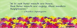 Happiness Quote Facebook Cover