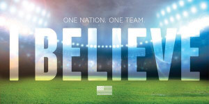 Good luck to America's soccer team today. One nation, one team! #usa # ...