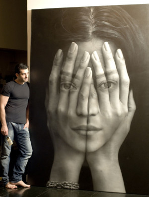 Peinture à l’huile hyperréaliste par Tigran Tsitoghdzyan