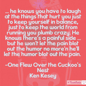 One Flew Over the Cuckoo's Nest • Ken Kesey