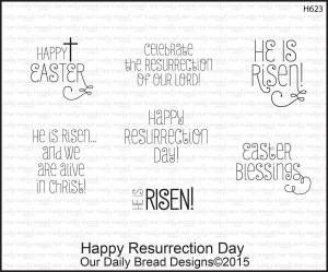 Stamps: ODBD Happy Resurrection Day