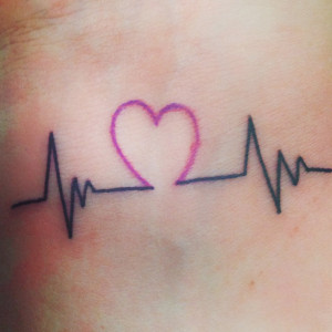 Small Wrist Tattoo Love Life Live by unicorndomination