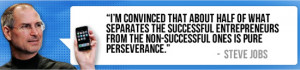 Steve Jobs on Perseverance
