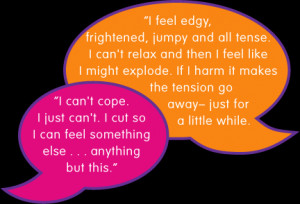 Self Harm Depression Quotes For Teenage Girls