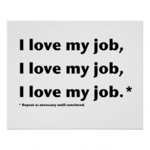 Love My Job* Poster
